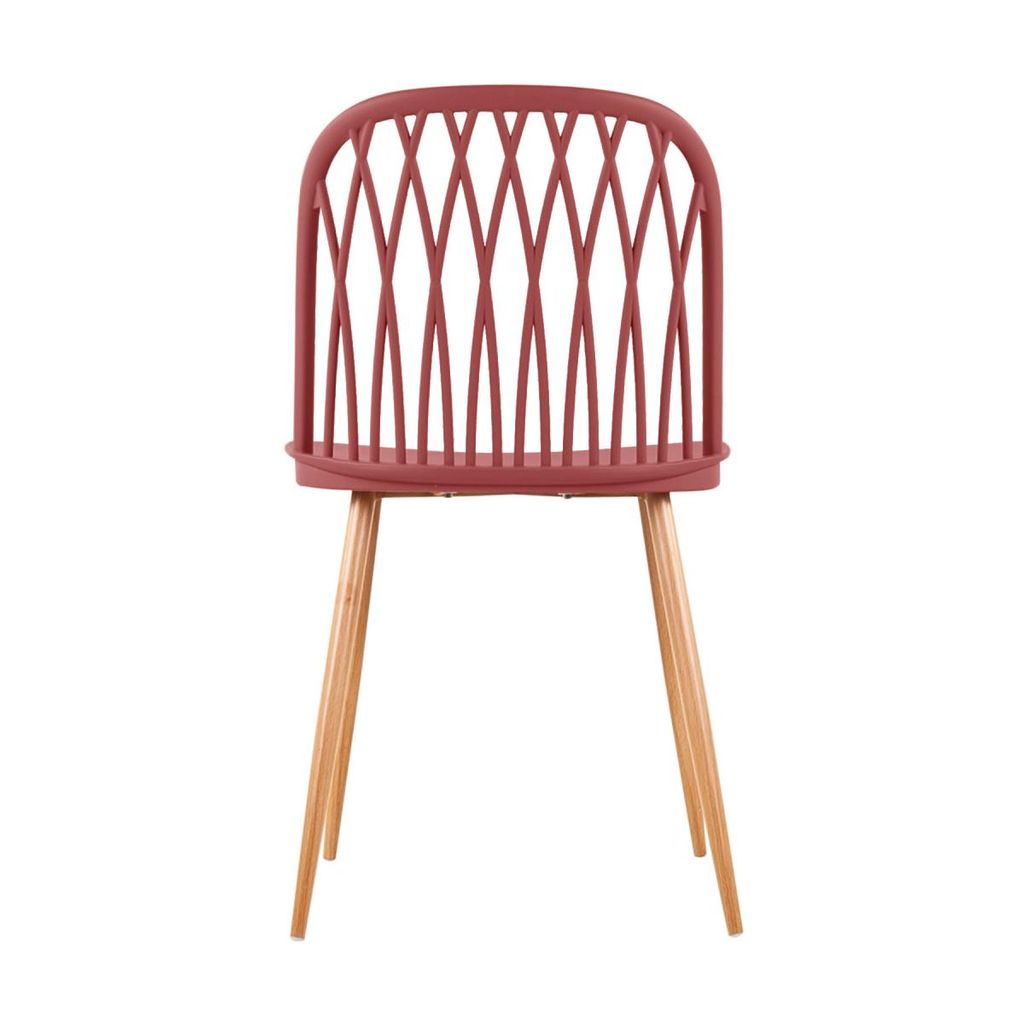 Modern műanyag szék, korall CIGALE ️ Időtálló design