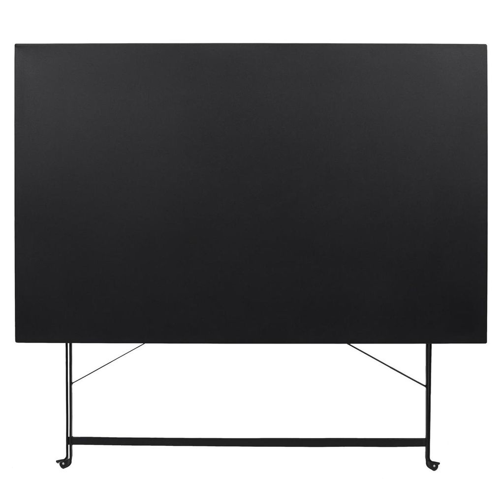 Összecsukható kültéri asztal 110 cm, fekete - BELLA VITA - Butopêa