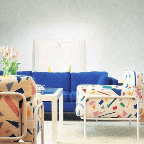 80-as évek mintás kanapé